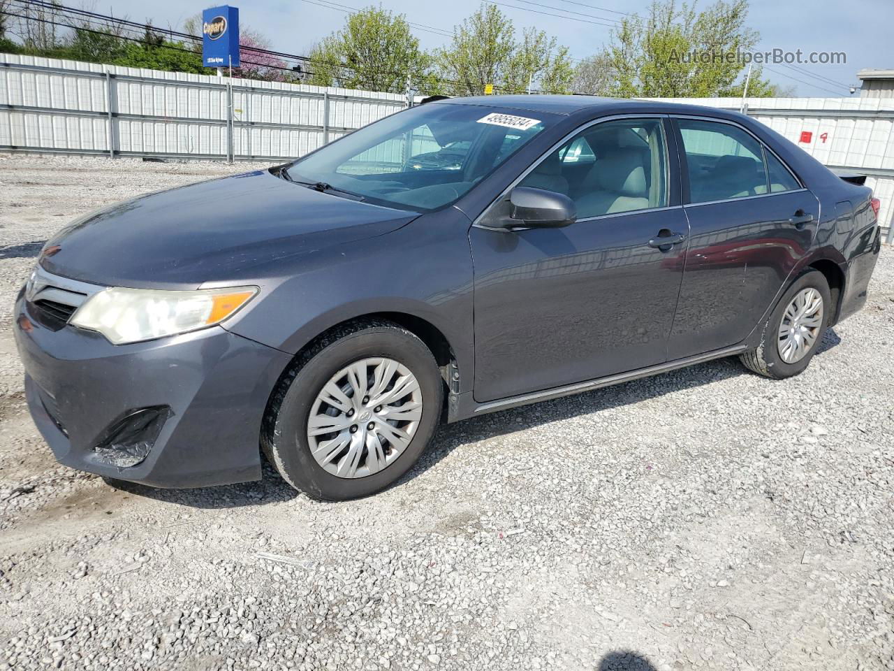 2014 Toyota Camry L Серый vin: 4T4BF1FK1ER394244