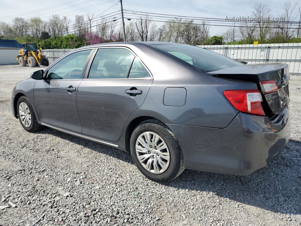 2014 Toyota Camry L Серый vin: 4T4BF1FK1ER394244