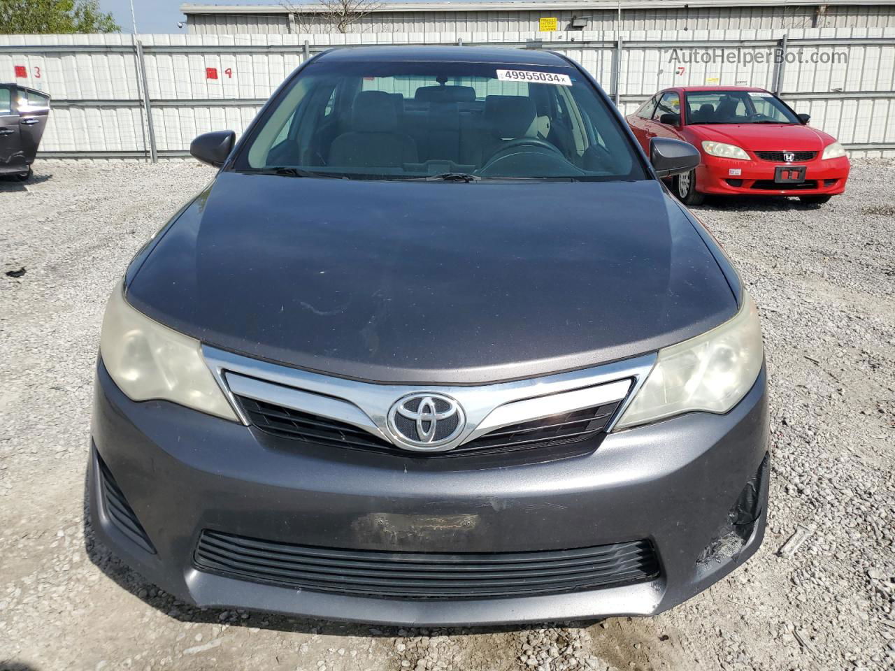 2014 Toyota Camry L Gray vin: 4T4BF1FK1ER394244