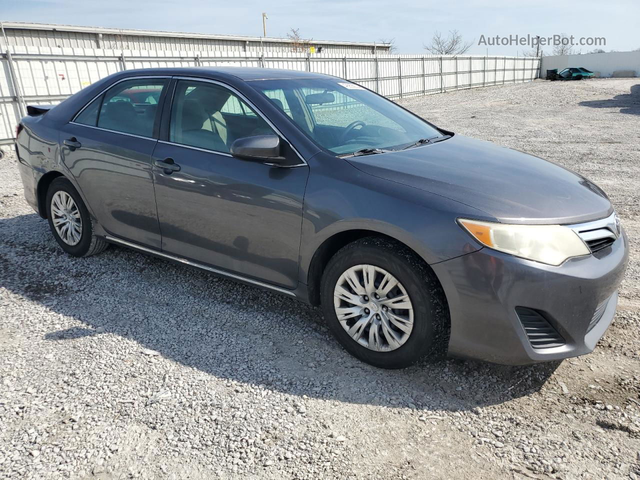 2014 Toyota Camry L Серый vin: 4T4BF1FK1ER394244