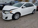 2014 Toyota Camry L White vin: 4T4BF1FK1ER404772