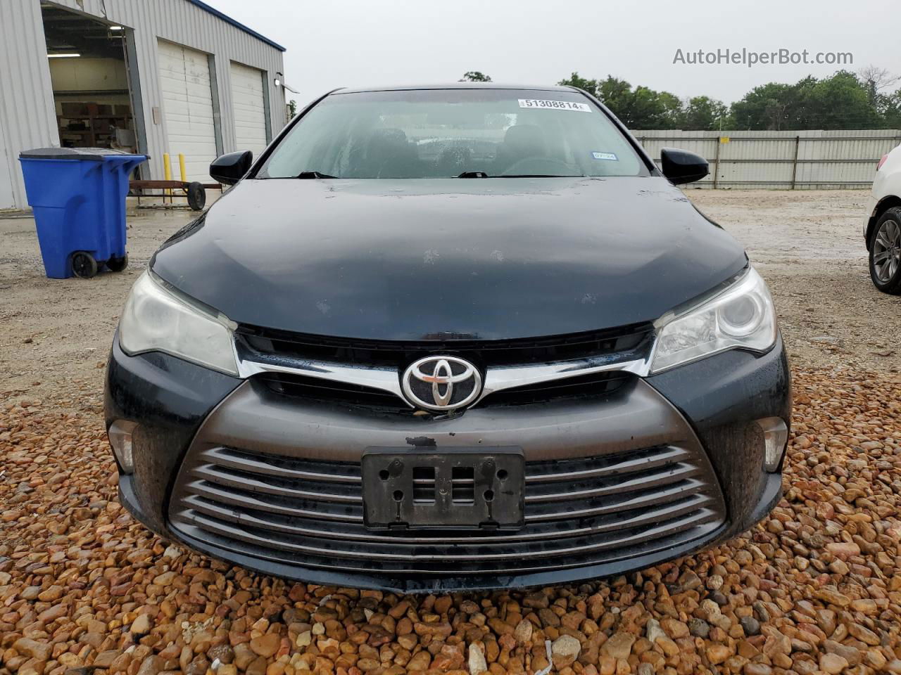 2016 Toyota Camry Le Blue vin: 4T4BF1FK1GR520749