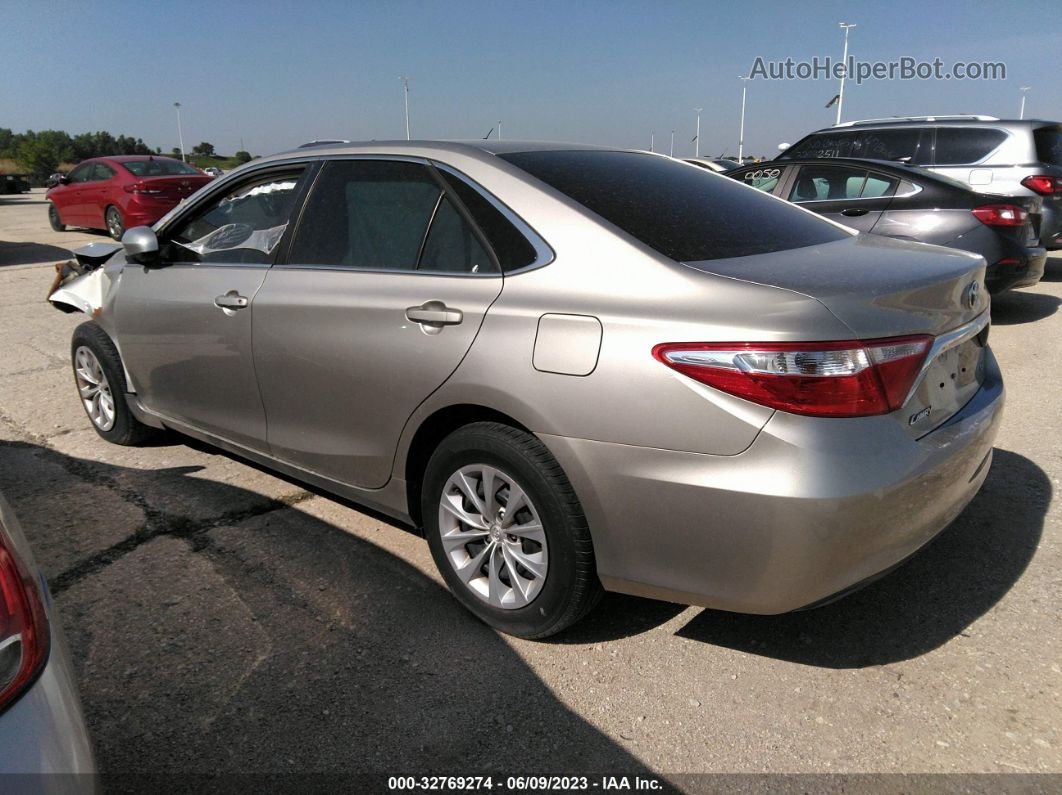 2016 Toyota Camry Xle/se/le/xse Tan vin: 4T4BF1FK1GR557753