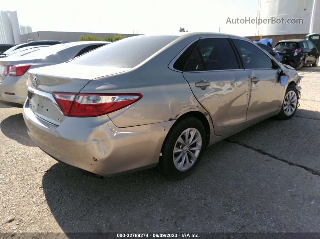 2016 Toyota Camry Xle/se/le/xse Tan vin: 4T4BF1FK1GR557753