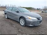 2016 Toyota Camry Le Gray vin: 4T4BF1FK1GR567179