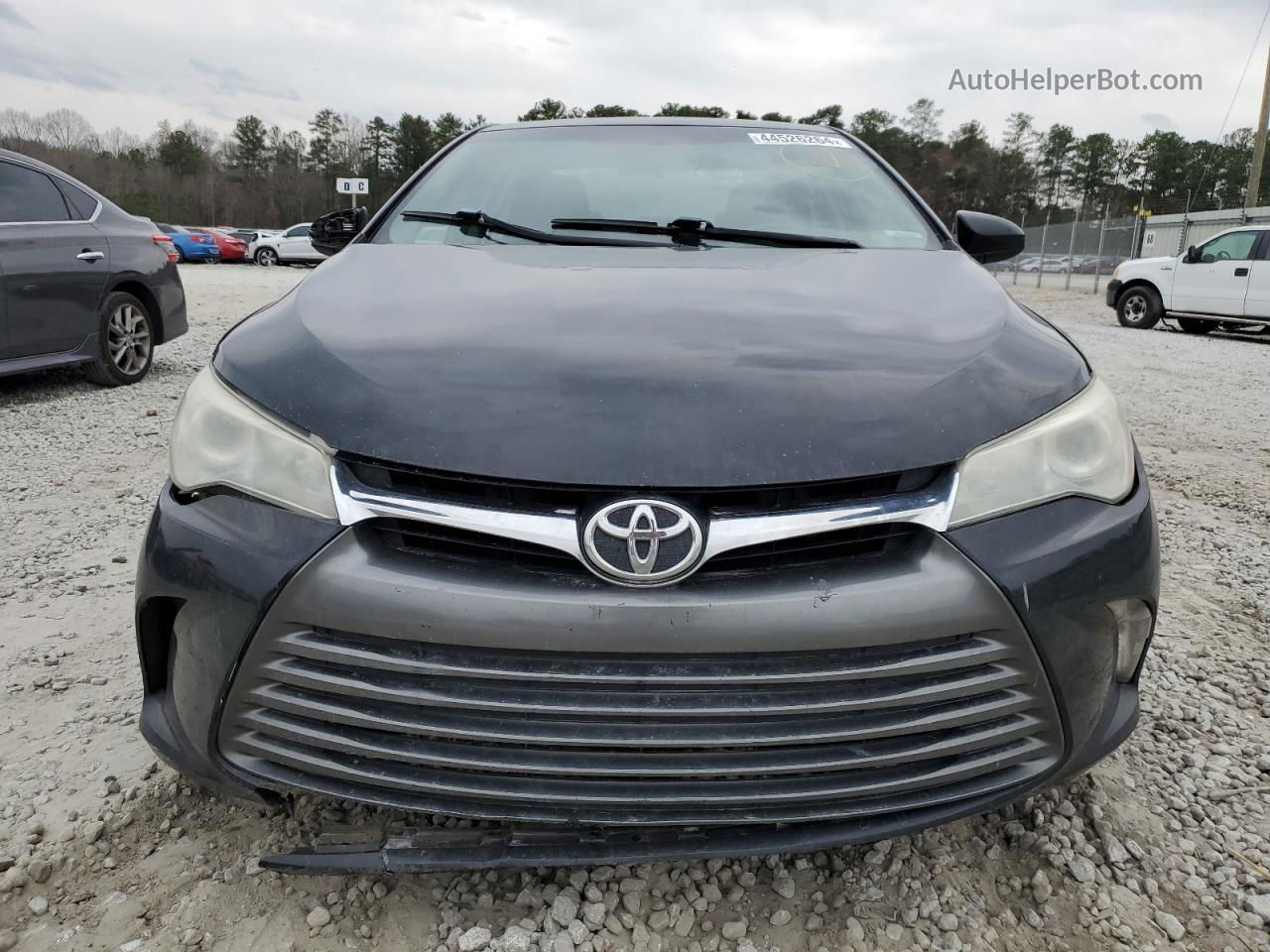 2016 Toyota Camry Le Black vin: 4T4BF1FK1GR574701