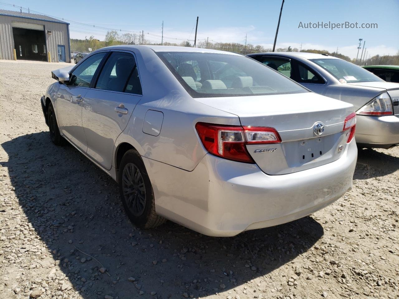 2012 Toyota Camry Base Silver vin: 4T4BF1FK2CR161504