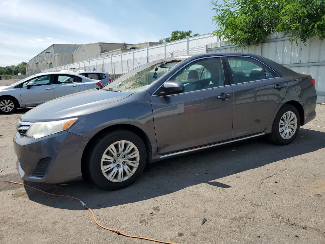 2012 Toyota Camry Base Gray vin: 4T4BF1FK2CR184068