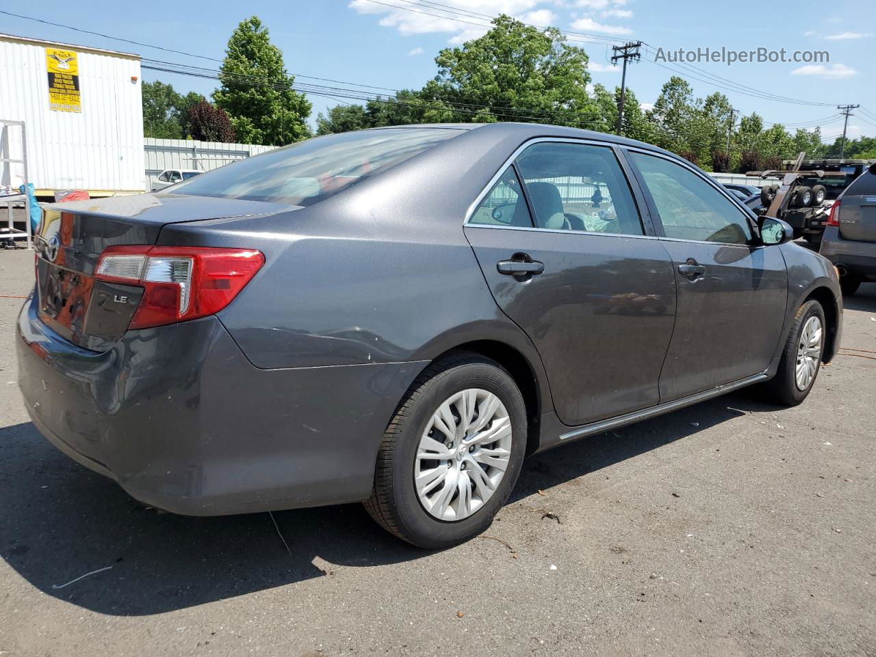 2012 Toyota Camry Base Gray vin: 4T4BF1FK2CR184068