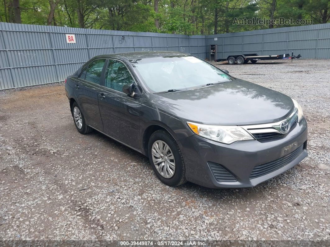 2012 Toyota Camry Le Gray vin: 4T4BF1FK2CR212399