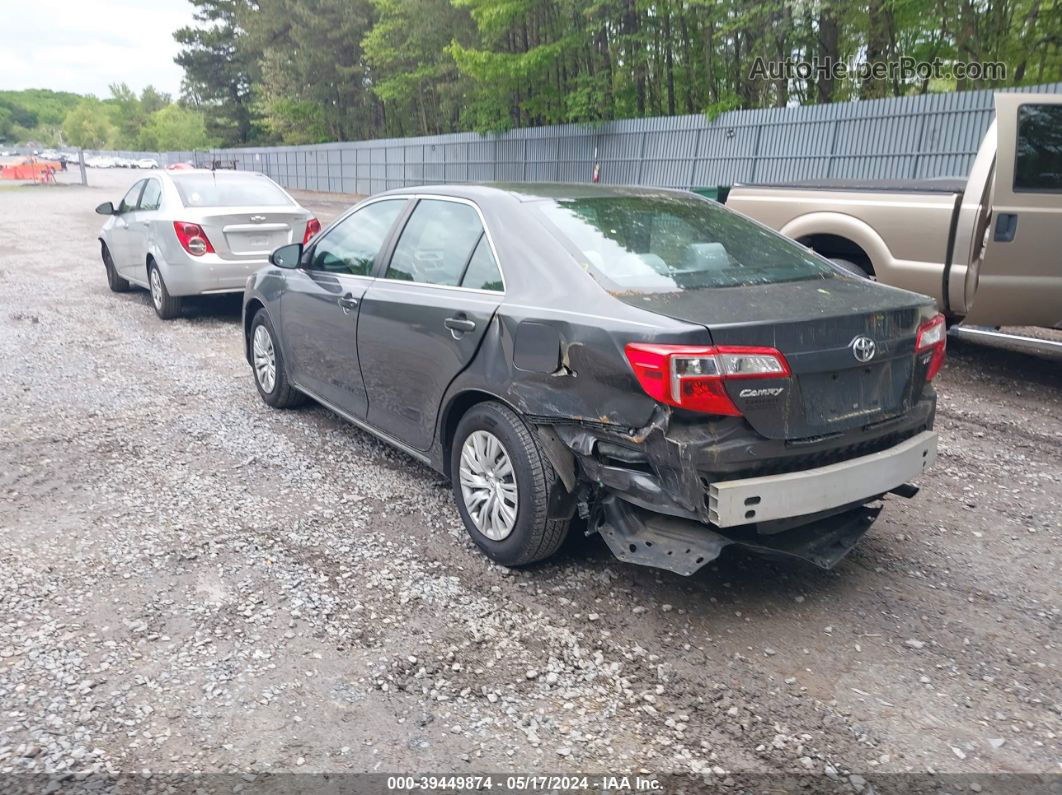 2012 Toyota Camry Le Gray vin: 4T4BF1FK2CR212399