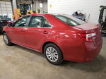 2012 Toyota Camry Base Red vin: 4T4BF1FK2CR235455