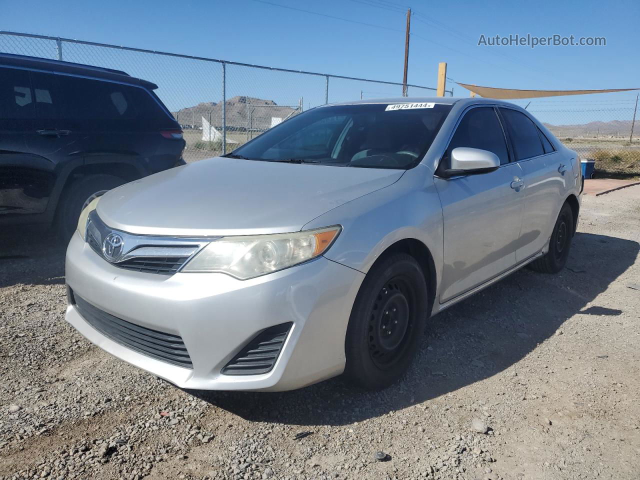 2012 Toyota Camry Base Silver vin: 4T4BF1FK2CR247248