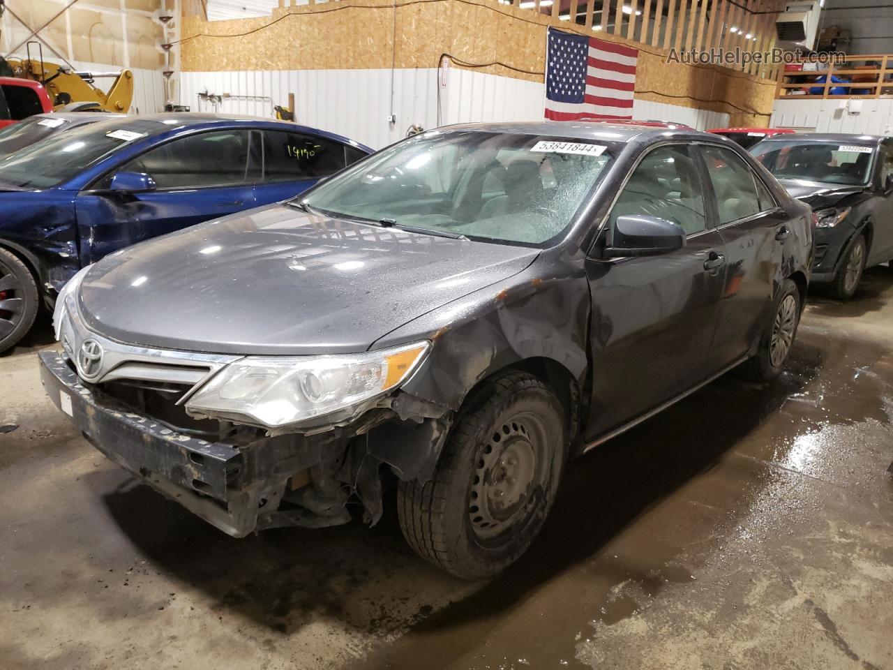 2012 Toyota Camry Base Gray vin: 4T4BF1FK2CR272019