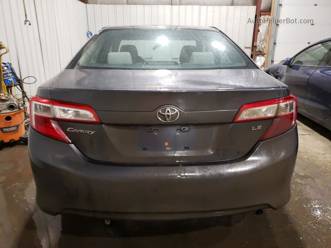 2012 Toyota Camry Base Gray vin: 4T4BF1FK2CR272019