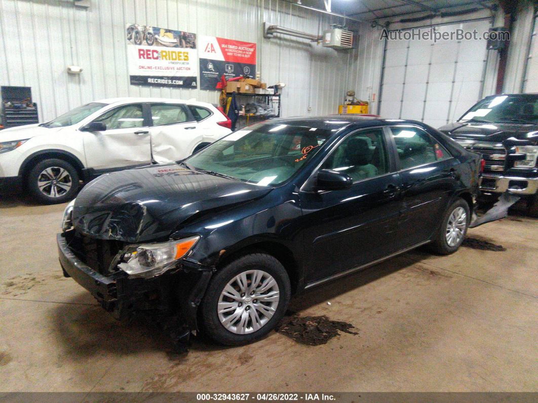 2013 Toyota Camry Le Dark Blue vin: 4T4BF1FK2DR279215