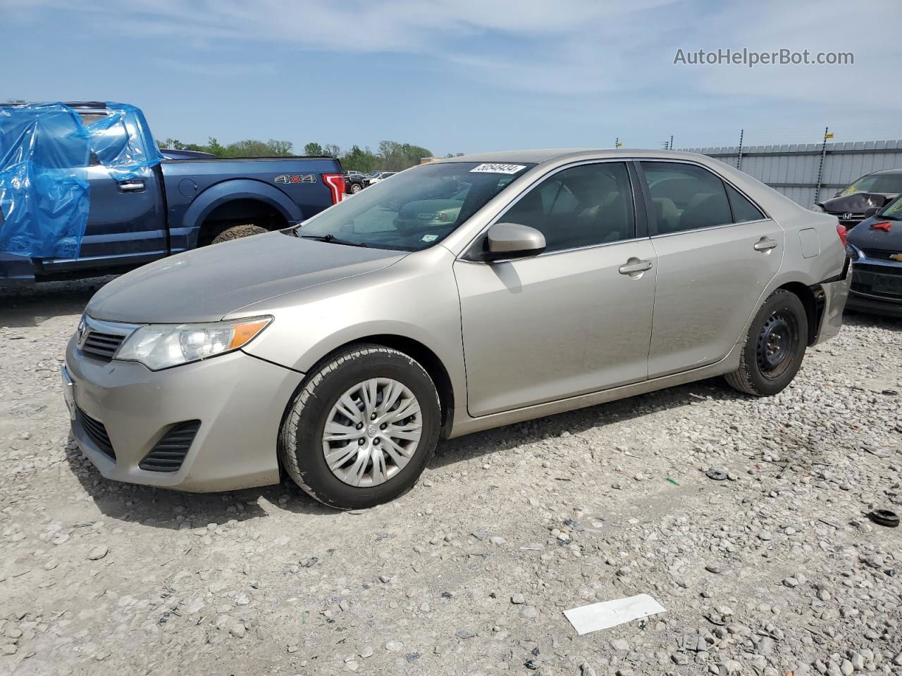 2013 Toyota Camry L Tan vin: 4T4BF1FK2DR289338