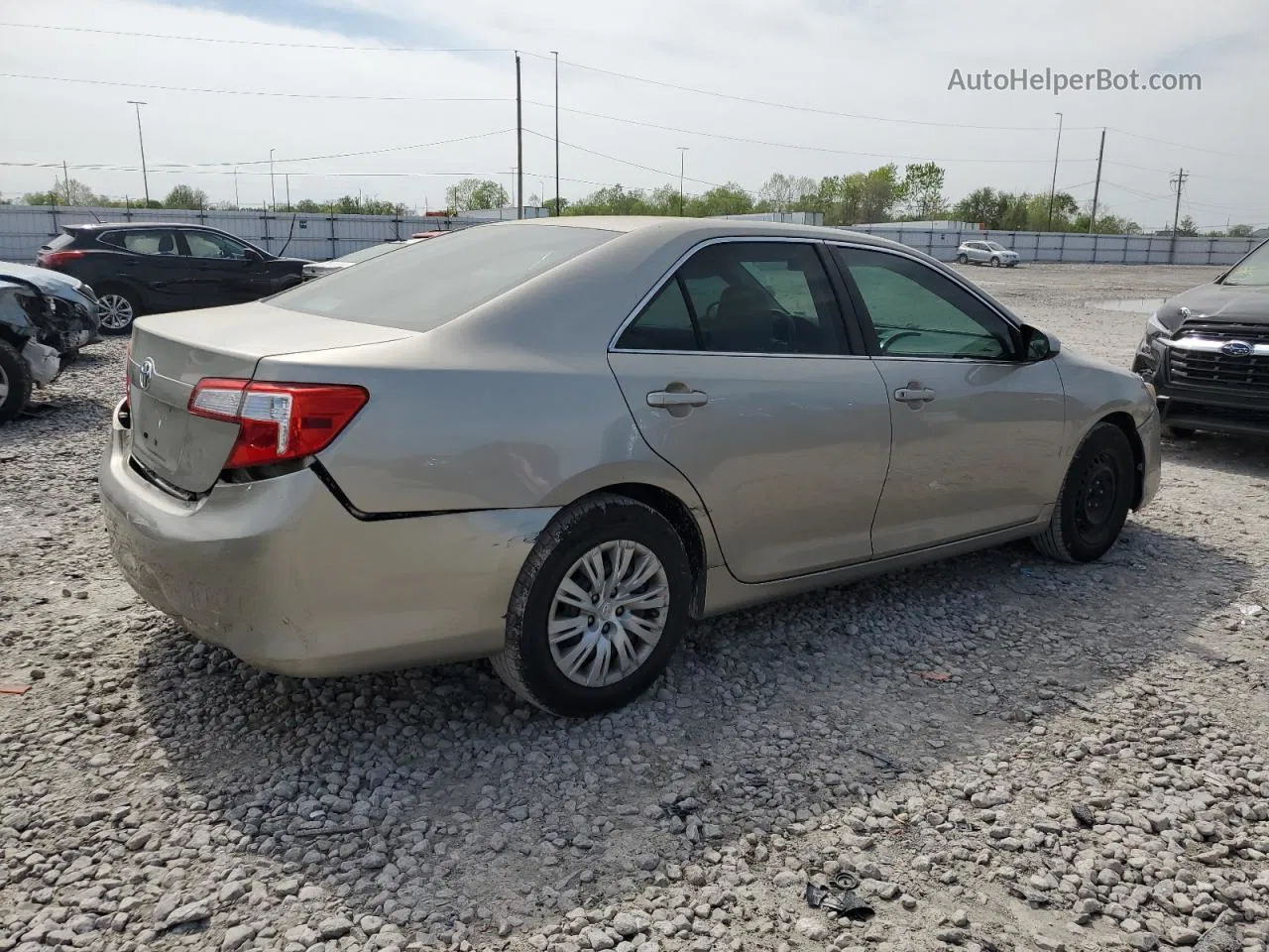 2013 Toyota Camry L Tan vin: 4T4BF1FK2DR289338