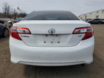 2013 Toyota Camry L White vin: 4T4BF1FK2DR300189