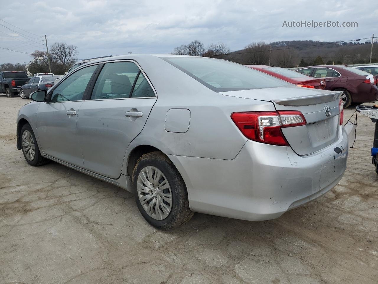 2013 Toyota Camry L Silver vin: 4T4BF1FK2DR314903