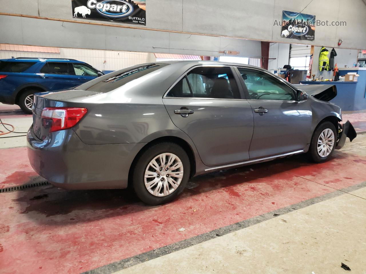 2014 Toyota Camry L Gray vin: 4T4BF1FK2ER345988