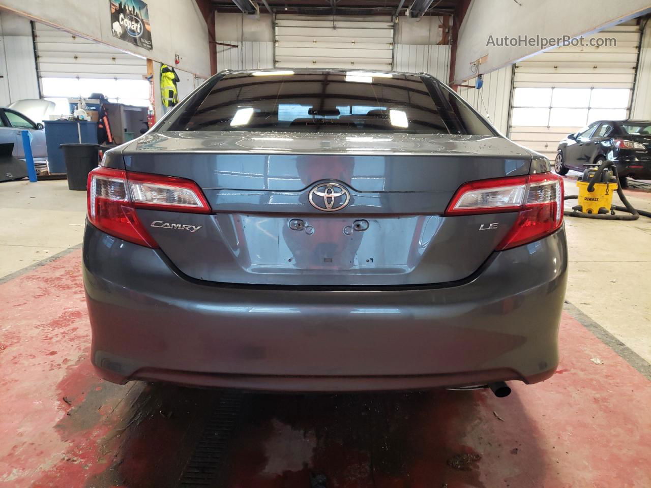 2014 Toyota Camry L Gray vin: 4T4BF1FK2ER345988