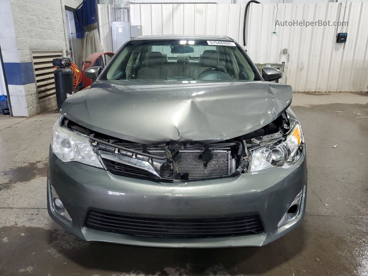 2014 Toyota Camry L Green vin: 4T4BF1FK2ER398612