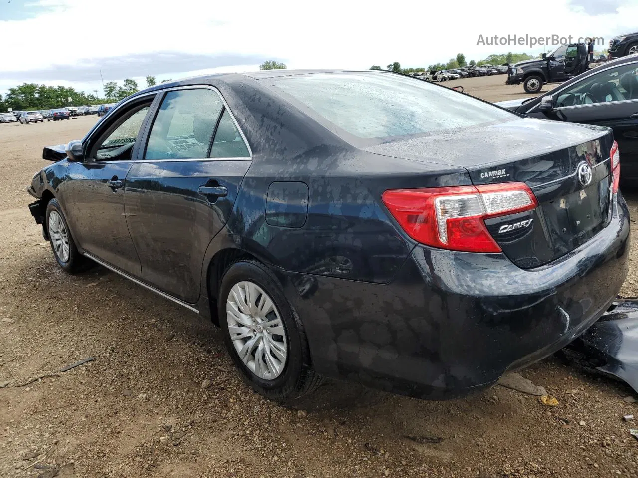 2014 Toyota Camry L Black vin: 4T4BF1FK2ER439806