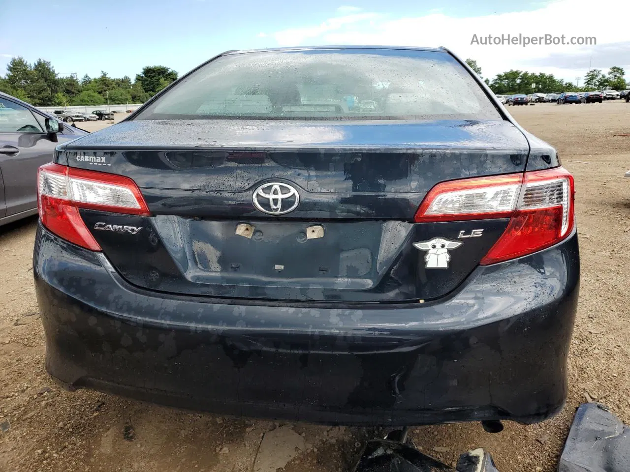 2014 Toyota Camry L Black vin: 4T4BF1FK2ER439806