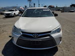 2016 Toyota Camry Le White vin: 4T4BF1FK2GR517150