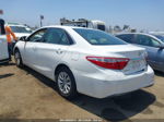 2016 Toyota Camry Le White vin: 4T4BF1FK2GR557017