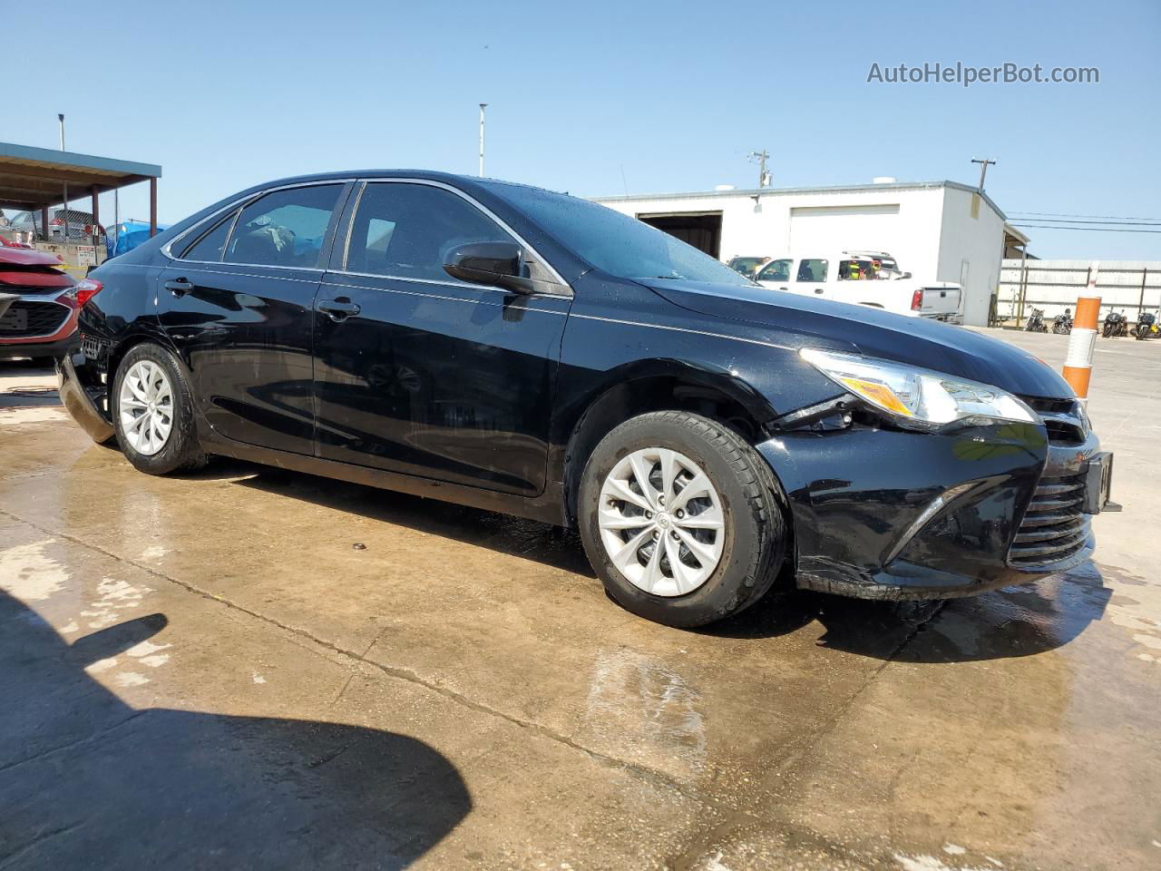 2016 Toyota Camry Le Black vin: 4T4BF1FK2GR571001