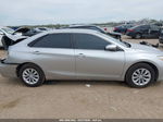 2016 Toyota Camry Le/xle/se/xse Silver vin: 4T4BF1FK2GR573525