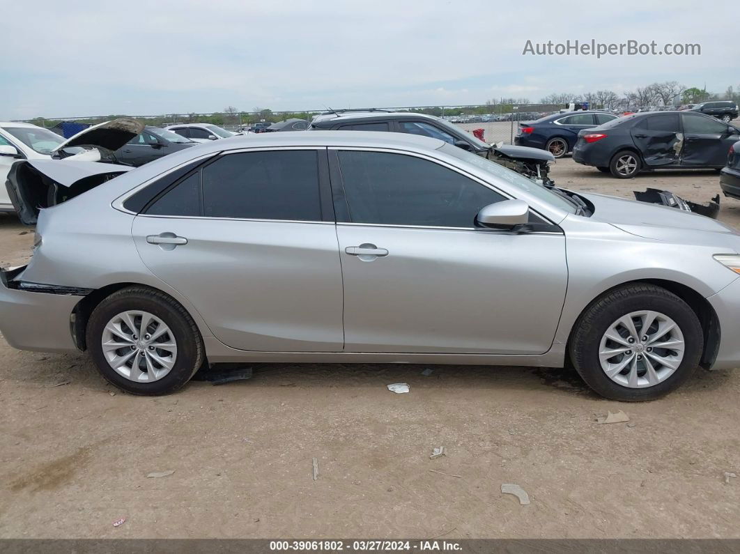 2016 Toyota Camry Le/xle/se/xse Серебряный vin: 4T4BF1FK2GR573525