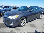 2012 Toyota Camry Xle Gray vin: 4T4BF1FK3CR163536