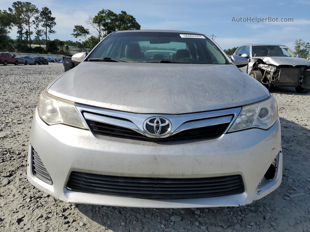 2012 Toyota Camry Base Silver vin: 4T4BF1FK3CR201718