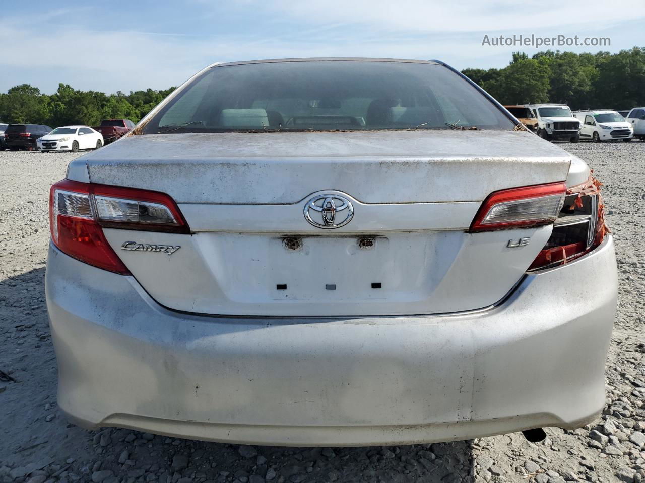 2012 Toyota Camry Base Silver vin: 4T4BF1FK3CR201718
