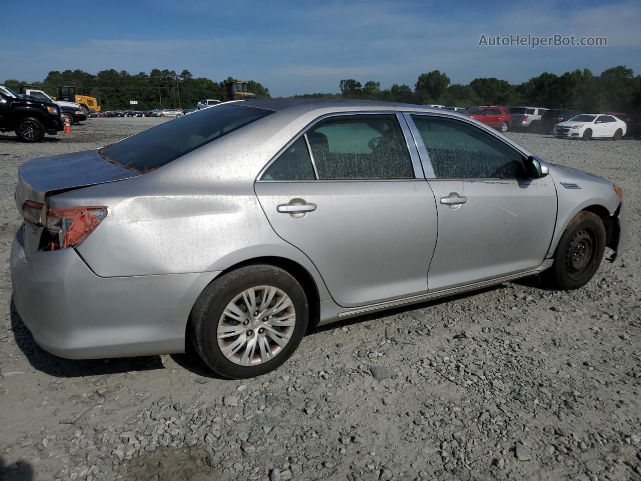 2012 Toyota Camry Base Silver vin: 4T4BF1FK3CR201718