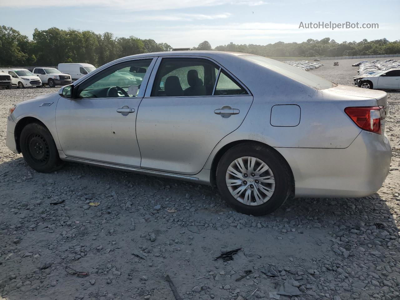 2012 Toyota Camry Base Silver vin: 4T4BF1FK3CR201718