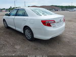 2012 Toyota Camry Le White vin: 4T4BF1FK3CR205493