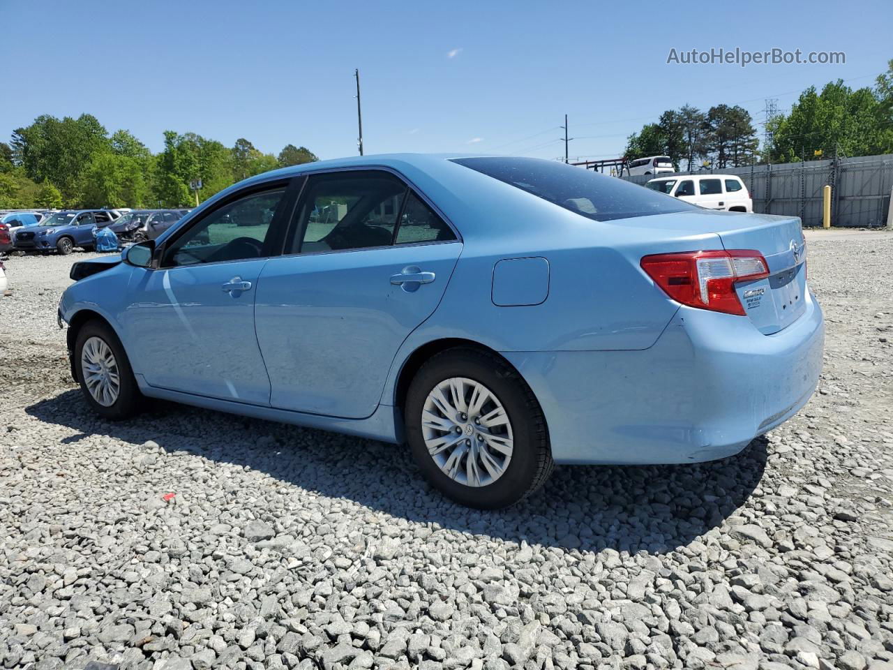 2012 Toyota Camry Base Blue vin: 4T4BF1FK3CR215487