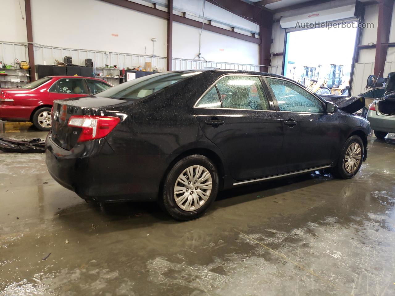 2012 Toyota Camry Base Black vin: 4T4BF1FK3CR217434