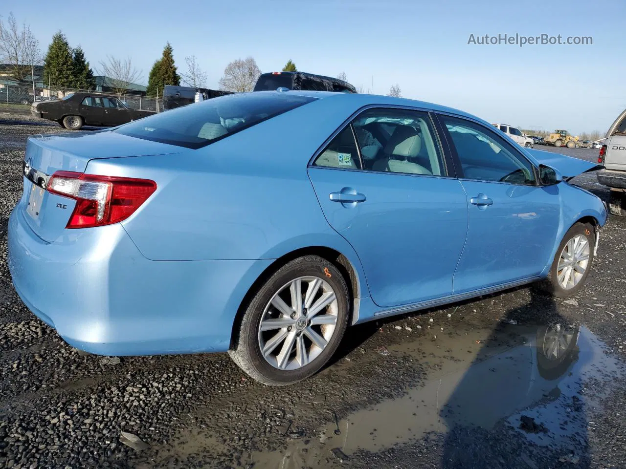 2012 Toyota Camry Base Blue vin: 4T4BF1FK3CR229759