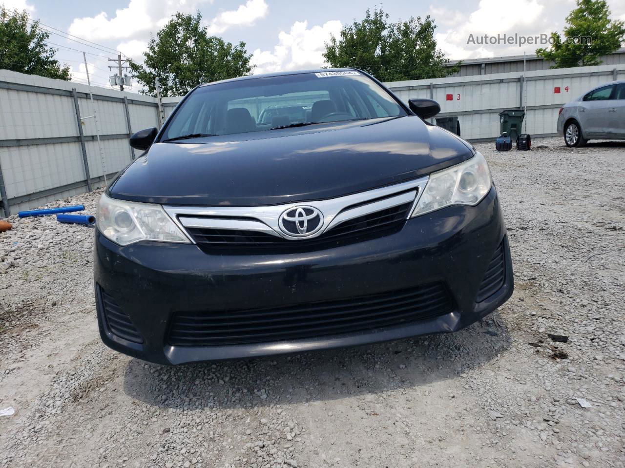 2012 Toyota Camry Base Черный vin: 4T4BF1FK3CR232032