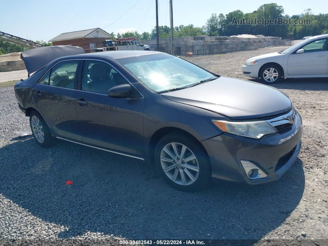 2012 Toyota Camry Xle Gray vin: 4T4BF1FK3CR232659