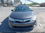 2012 Toyota Camry Xle Gray vin: 4T4BF1FK3CR232659