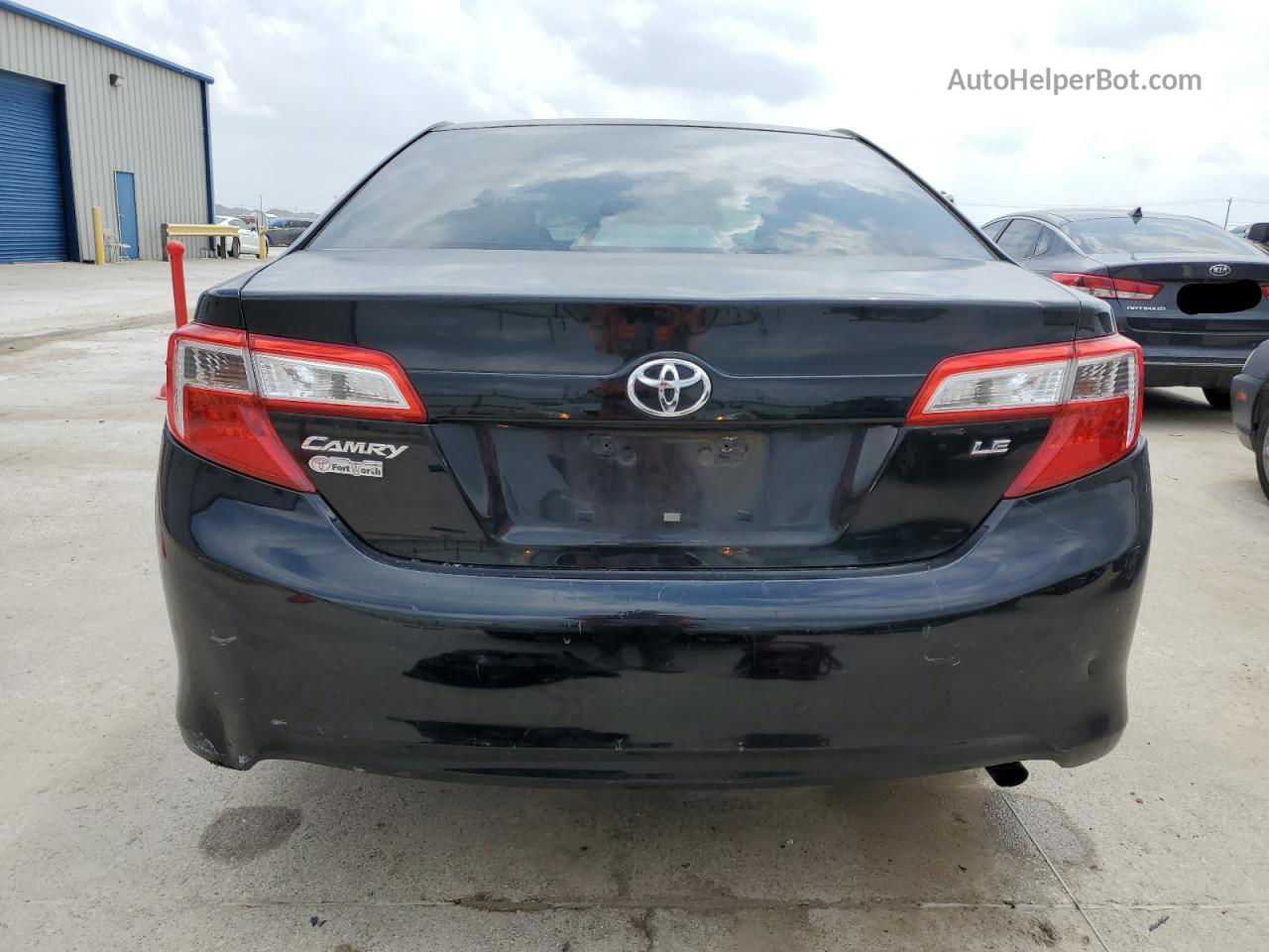 2012 Toyota Camry Base Угольный vin: 4T4BF1FK3CR266732