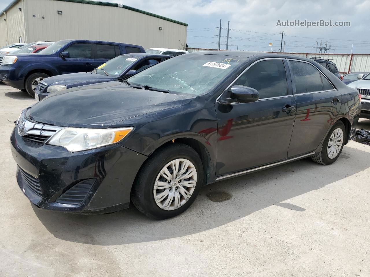 2012 Toyota Camry Base Charcoal vin: 4T4BF1FK3CR266732