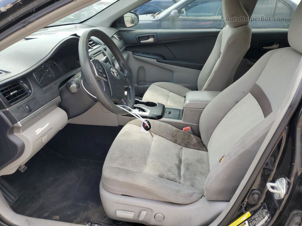 2012 Toyota Camry Base Угольный vin: 4T4BF1FK3CR266732