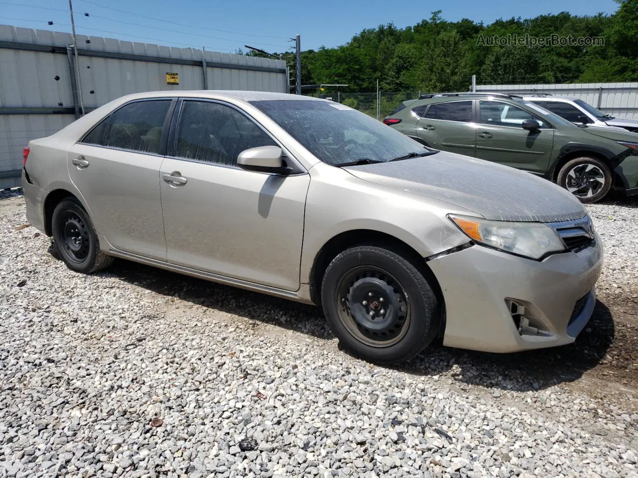 2013 Toyota Camry L Gold vin: 4T4BF1FK3DR320483